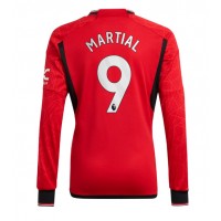 Manchester United Anthony Martial #9 Hjemmedrakt 2023-24 Langermet